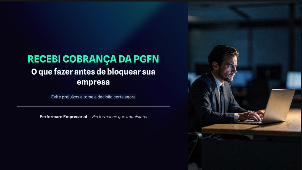Capa do ebook: Recebi cobrança da PGFN: e agora?