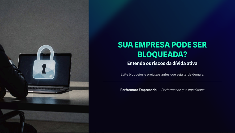 Capa do ebook: Sua empresa pode ser bloqueada