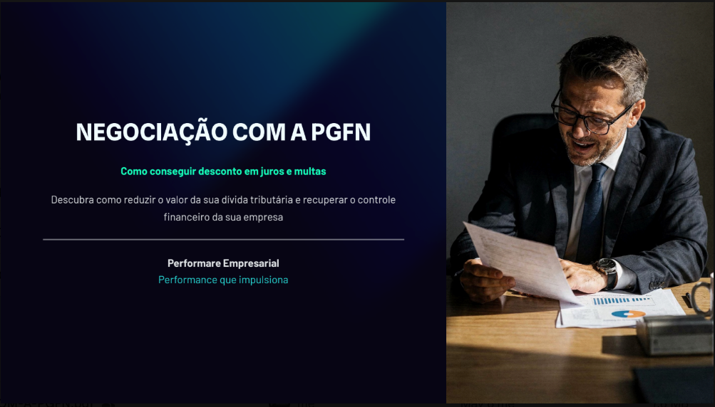 Capa do ebook: Negociação com a PGFN