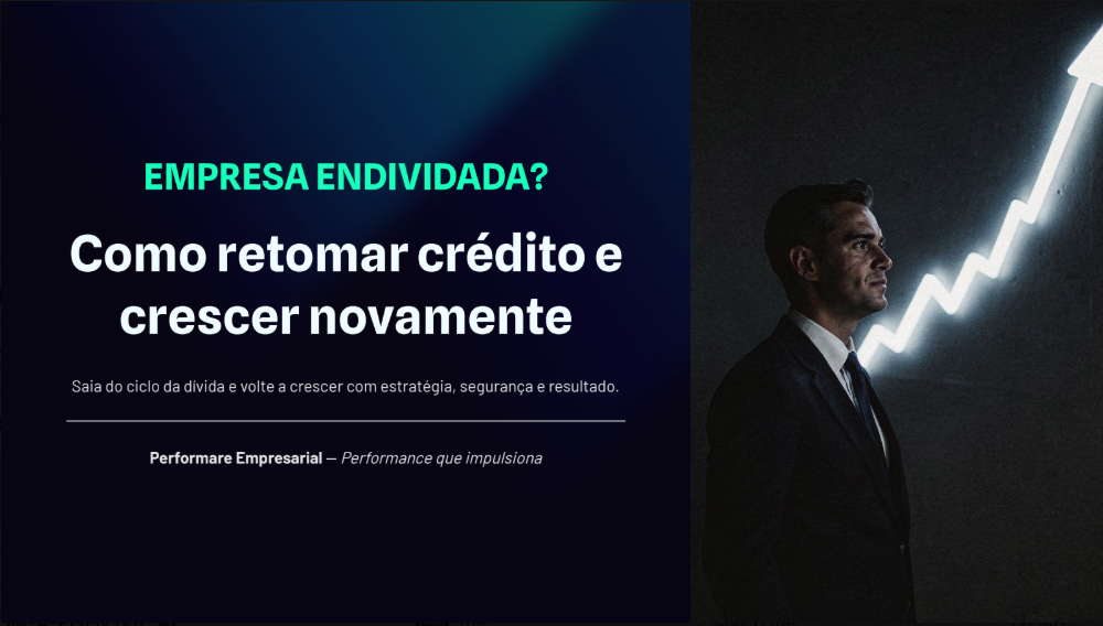 Capa do ebook: Como retomar crédito e crescer novamente